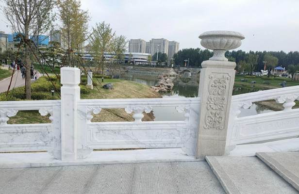 古建仿古石栏杆合作案例1